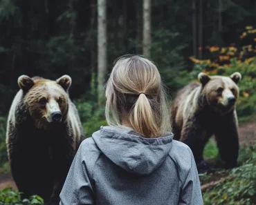 Deux ours l’ont conduite dans la forêt et ce qu’elle a découvert a été dévastateur Deux ours l’ont conduite dans la forêt et ce qu’elle a découvert a été dévastateur